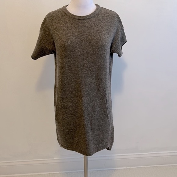 Sundance Merino Wool Sweater Tunic Dress - Picture 2 of 8